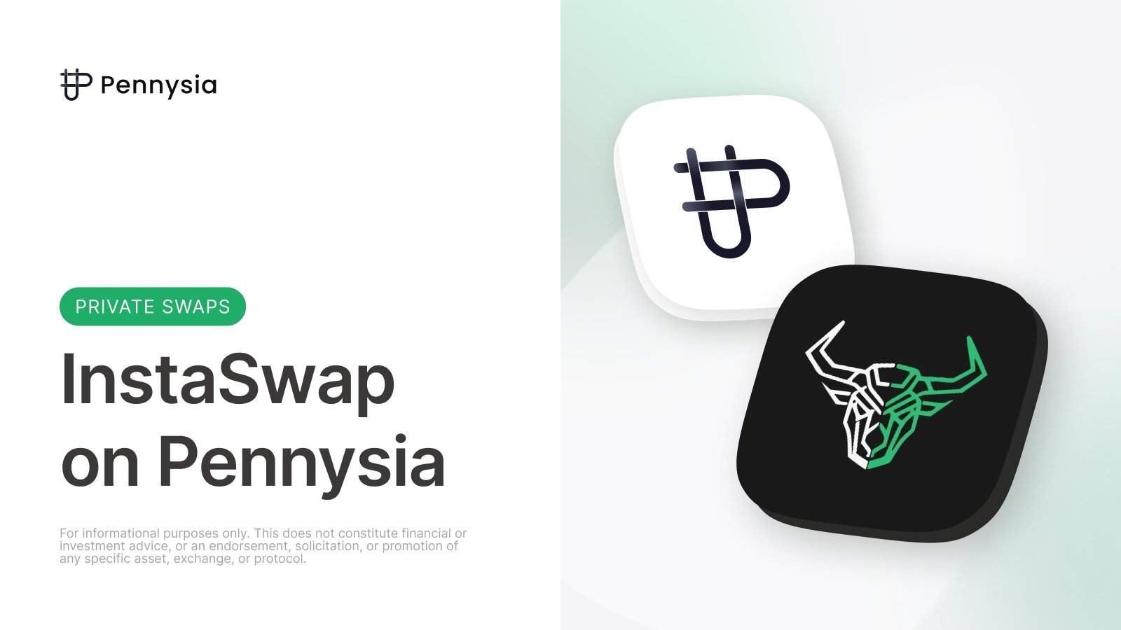 InstaSwap Is Live on the Pennysia Marketplace: Private Swaps and Native Cross-Chain Liquidity for Pennysia Users